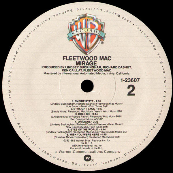 Fleetwood Mac - Mirage (LP, Album, Ltd, Qui)