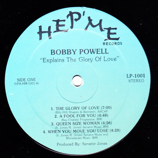 Bobby Powell - Explains The Glory Of Love (LP, Album)