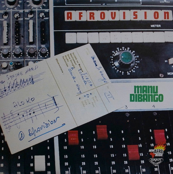 Manu Dibango - Afrovision (LP, Album)