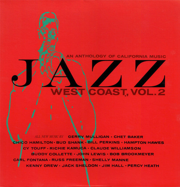 Various - Jazz West Coast, Volume 2 (LP, Album, Comp, Mono, RE)