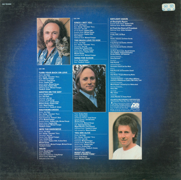 Crosby, Stills & Nash - Daylight Again (LP, Album, AR )