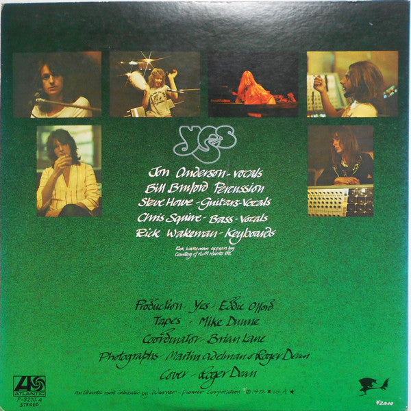 Yes - Close To The Edge = 危機 (LP, Album, RE, Gat)