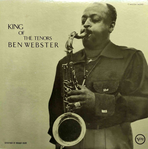 Ben Webster - King Of The Tenors (LP, Album, Mono, RE)
