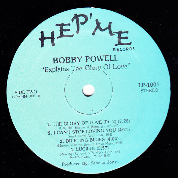 Bobby Powell - Explains The Glory Of Love (LP, Album)