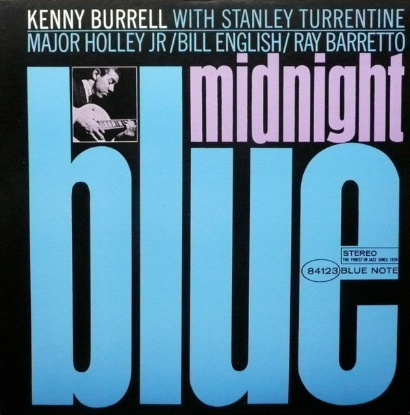 Kenny Burrell - Midnight Blue (LP, Album, Ltd, RE)