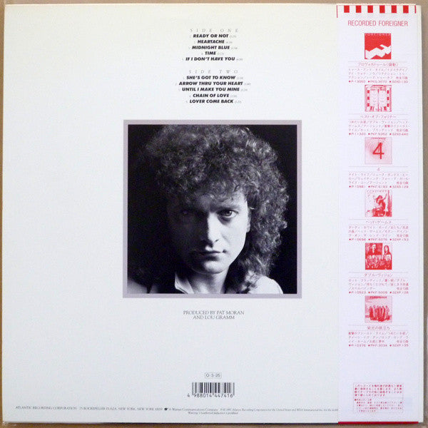 Lou Gramm - Ready Or Not (LP, Album)