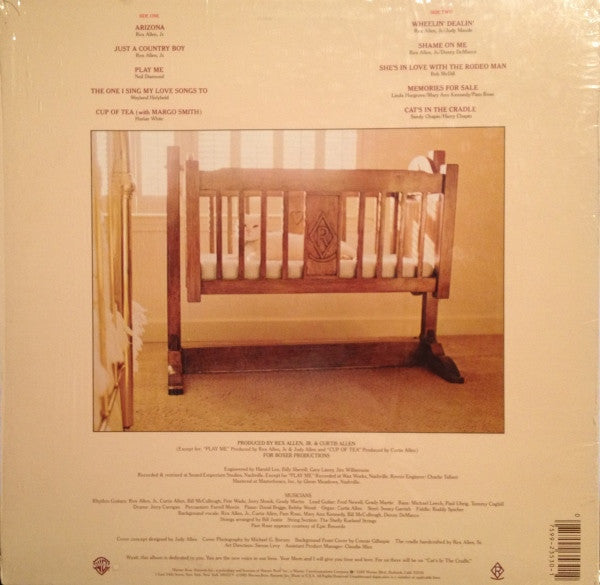 Rex Allen Jr. - Cat's In The Cradle (LP, Album, Win)