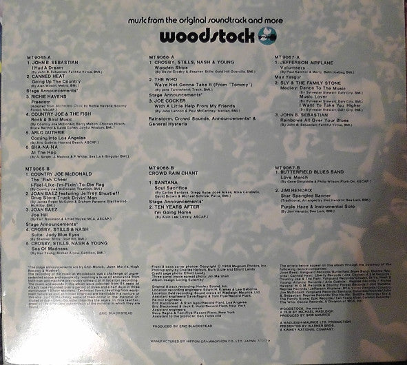 Various - Woodstock - Music From The Original Soundtrack And More(3...