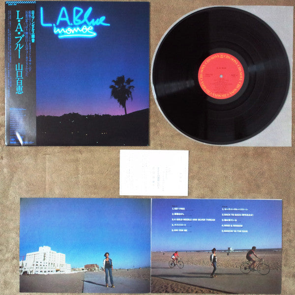 山口百恵* = Momoe* - L.A. Blue = L・A・ブルー (LP, Album)