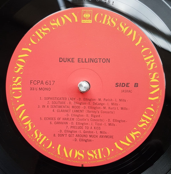 Duke Ellington - Duke Ellington (LP, Comp, Mono, Club)