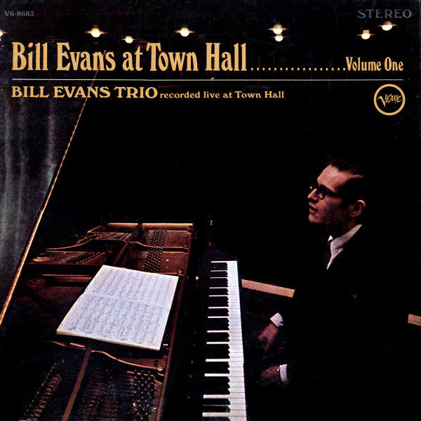 The Bill Evans Trio - Bill Evans At Town Hall (Volume One)(LP, Albu...