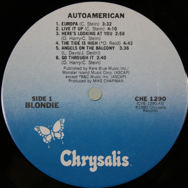 Blondie - AutoAmerican (LP, Album, San)