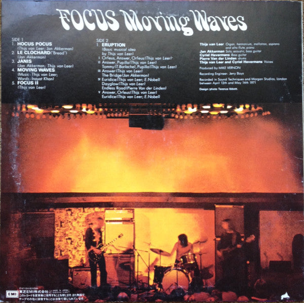 Focus (2) - Moving Waves (LP, Album, RE)