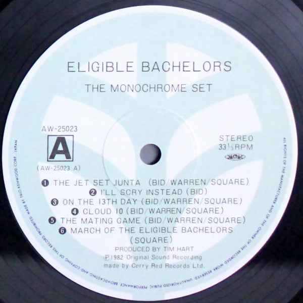 The Monochrome Set - Eligible Bachelors (LP, Album)