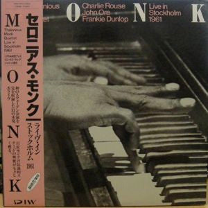 Thelonious Monk Quartet* - Live In Stockholm 1961 (2xLP, Album)
