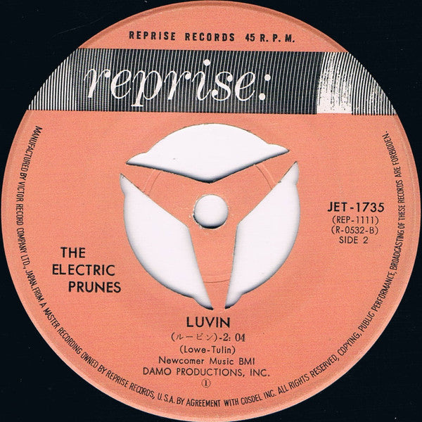 The Electric Prunes - I Had Too Much To Dream / Luvin' (7"", Single)