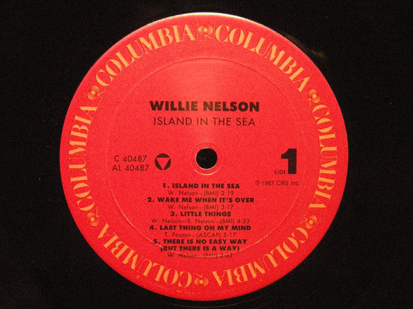 Willie Nelson - Island In The Sea (LP, Album)