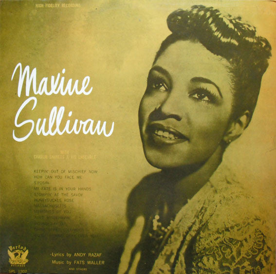 Maxine Sullivan - Leonard Feather Presents Maxine Sullivan, Vol. II...
