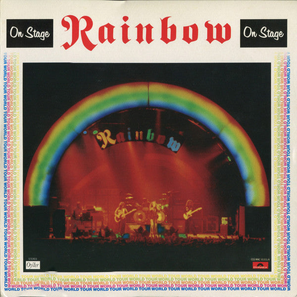 Rainbow - On Stage (2xLP, Album, Gat)