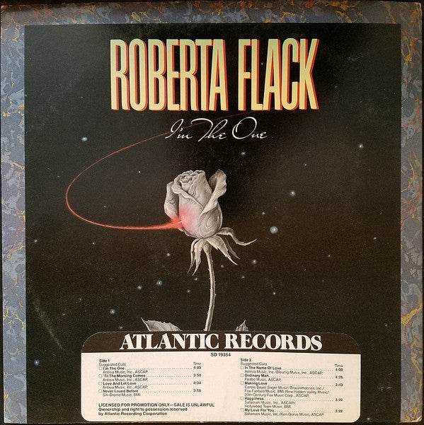 Roberta Flack - I'm The One (LP, Album, AR)