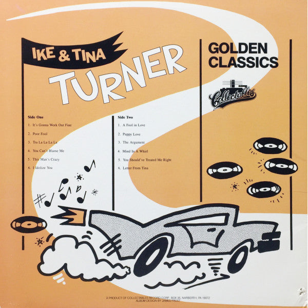 Ike & Tina Turner - Golden Classics (LP, Comp)