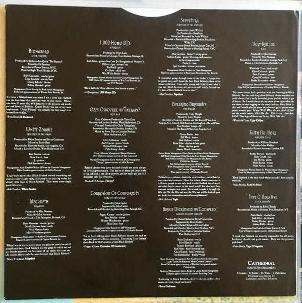 Various - Nativity In Black: A Tribute To Black Sabbath (2xLP, Album)