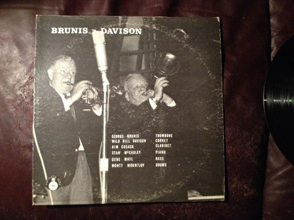 George Brunis* - Wild Bill Davison - Reunion In Brass (LP, Album)