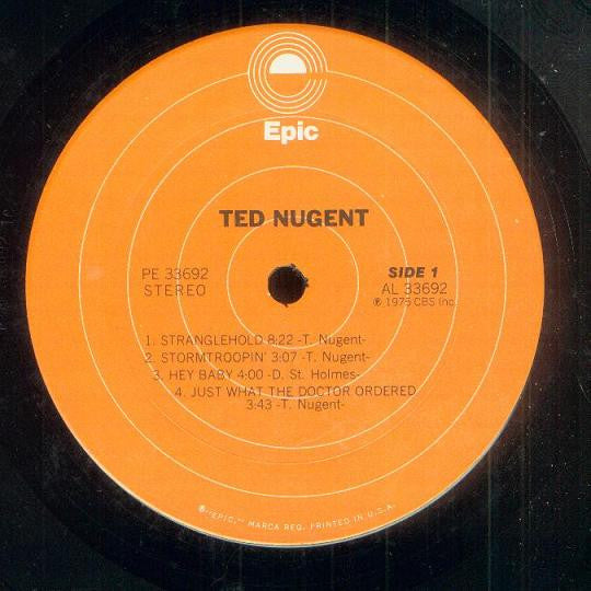 Ted Nugent - Ted Nugent (LP, Album, San)