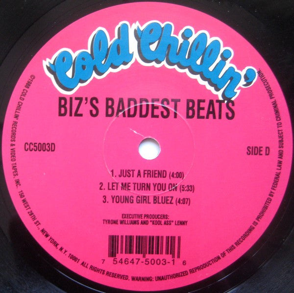 Biz Markie - Biz's Baddest Beats (2xLP, Comp)