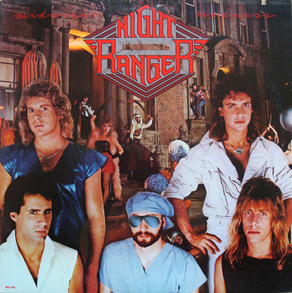 Night Ranger - Midnight Madness (LP, Album, Pin)