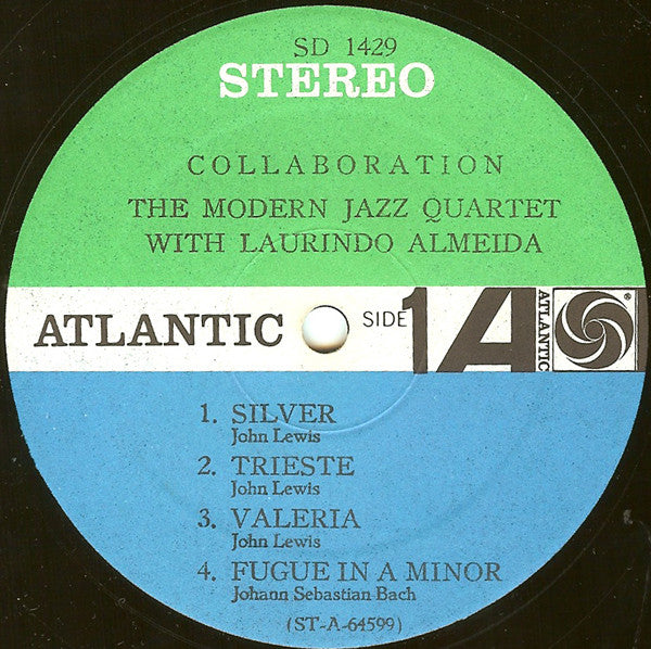 The Modern Jazz Quartet - Collaboration(LP, Album)