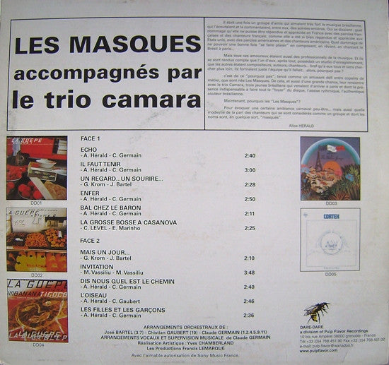 Les Masques - Brasilian Sound(LP, Album, RE)