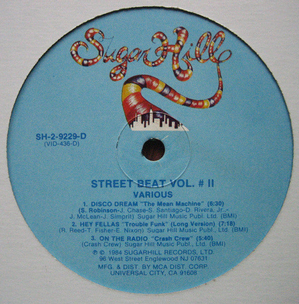 Various - Street Beat Vol. II (12"", EP)