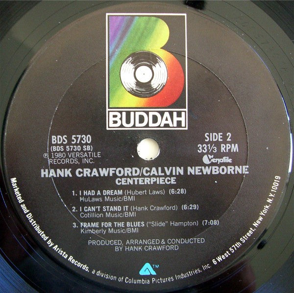 Hank Crawford / Calvin Newborne* - Centerpiece (LP, Album)