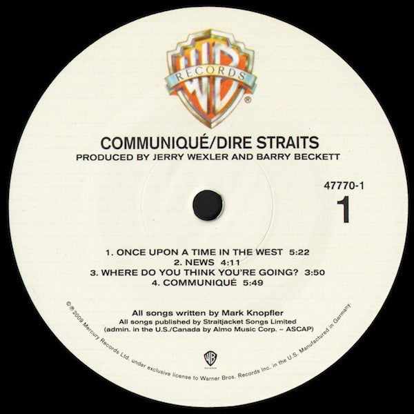 Dire Straits - Communiqué (LP, Album, RE, RM, 180)