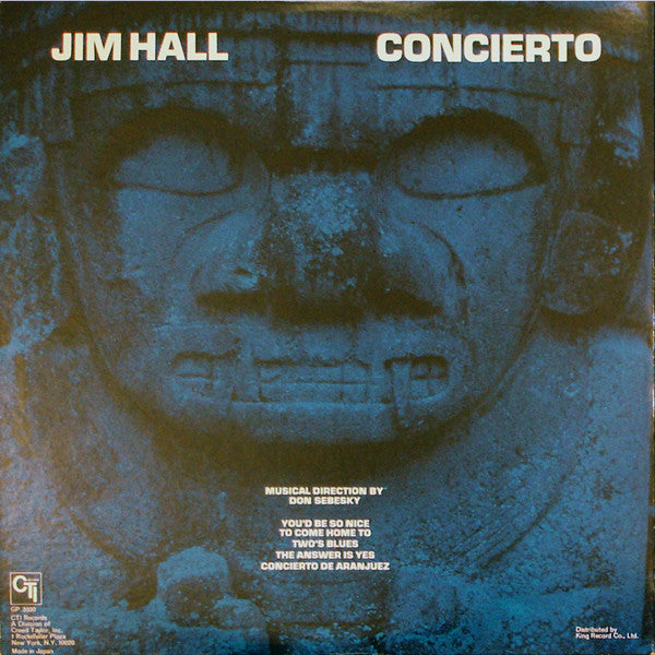 Jim Hall - Concierto (LP, Album, Gat)