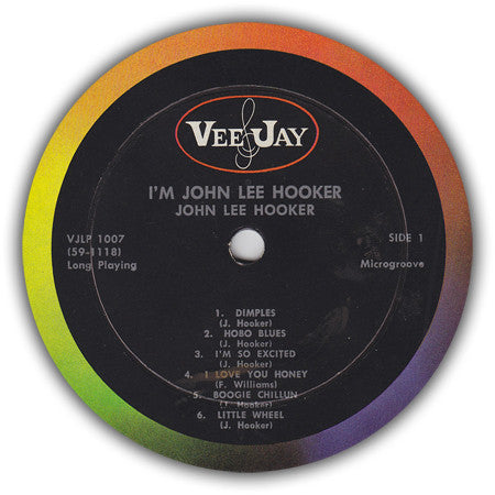 John Lee Hooker - I'm John Lee Hooker (LP, Album, RE)