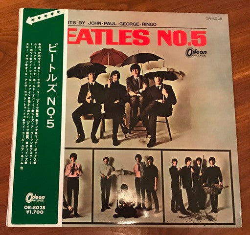 The Beatles - Beatles No. 5 (LP, Comp, Mono, Red)