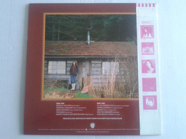 Emmylou Harris - Roses In The Snow (LP, Album, Promo)