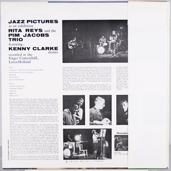 Rita Reys - Jazz Pictures At An Exhibition(LP, Album, RE)