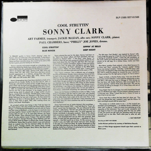 Sonny Clark - Cool Struttin' (LP, Album, RE, Bla)