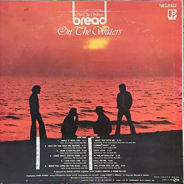 Bread - On The Waters (LP, Album)