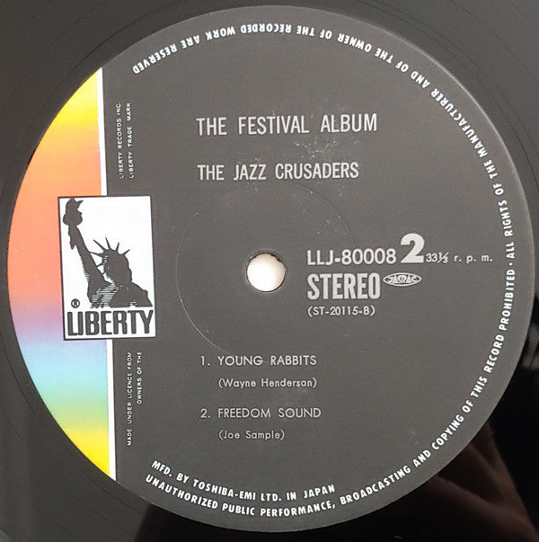 The Jazz Crusaders* - The Festival Album (LP, RE)