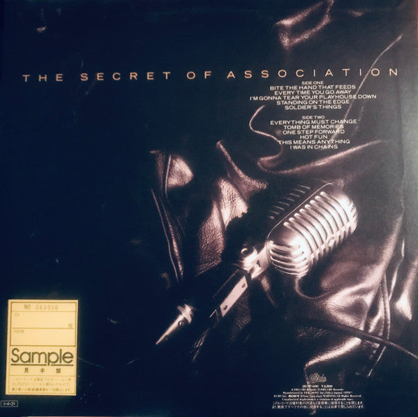 Paul Young - The Secret Of Association (LP, Album, Promo)