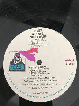 Count Basie Orchestra - Afrique(LP, Album, RE, PR)