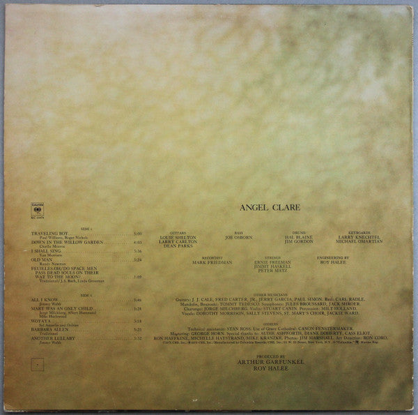 Garfunkel* - Angel Clare (LP, Album, Pit)