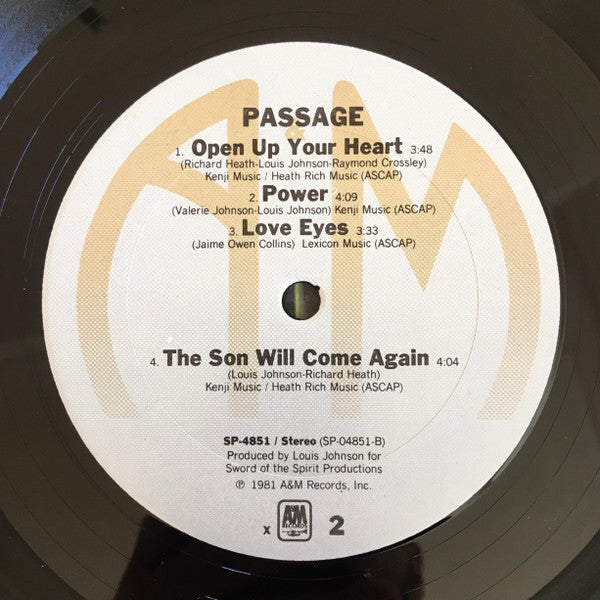 Passage (3) - Passage (LP, Album, Pit)