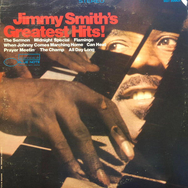 Jimmy Smith - Jimmy Smith's Greatest Hits! (2xLP, Comp, RE)