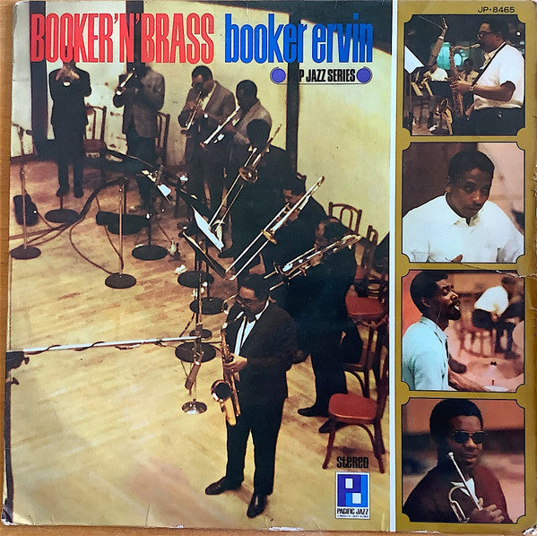Booker Ervin - Booker'N'Brass (LP, Album, Tra)