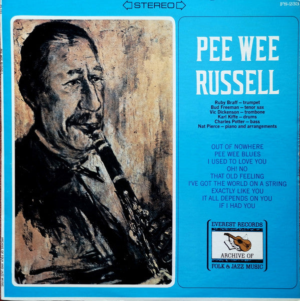 Pee Wee Russell - Pee Wee Russell  (LP, Album)